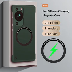 Ultra Dunne Matte Frameless Magnetische Telefoonhoes 
