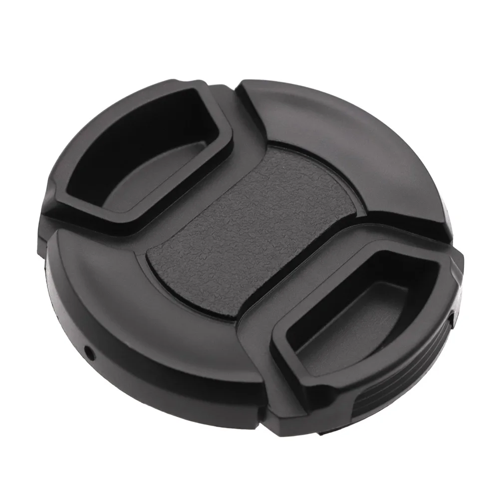 Camera lens cap camera protection cap camera lens cover camera cover Center pinch lens cap 37 39 40.5 43 46 49 52 55 58 mm universal plastic for Sony Canon Nikon Pentax Olympus Panasonic Fujifilm