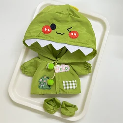 17cm Mini Doll Outfit Set - Raincoat Love Bear Dress & Hat Gift - No doll (06 For 20cm doll)