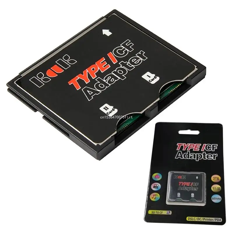 

Практичный двухпортовый адаптер SDXC для устройства чтения карт памяти Compact типа 1, дропшиппинг