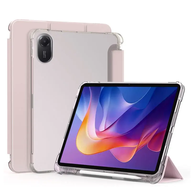 Enhanced Tablet Case with Pencil Holder and Auto Sleep/Wake Function