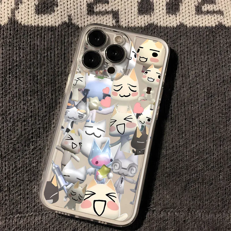 Adorable Toro Inoue Cat Clear TPU Phone Case