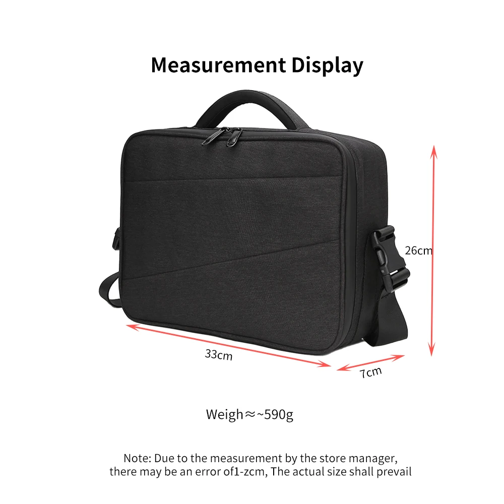 Drone Accessories Drone Storage Bag Flip Carrying Case Portable For DJI RC 2/RC-N2 Remote Controller