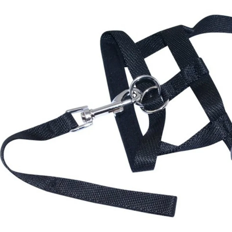 1PC Adjustable Nylon Anti-Bite Mesh Cover for Small Medium Large Dogs Anti-Chewing Safety Harness for Walking Training