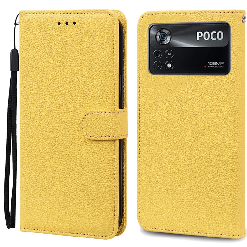 Elegant Leather Flip Wallet Cover - Premium Protection and Style