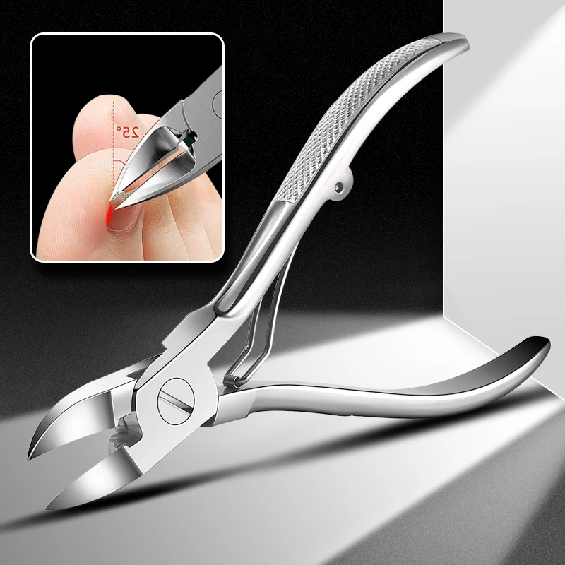 SGNEKOO Toenail Clippers for Thick/Ingrown Nails 40CR13 Stainless Steel Nail  Cutter Trimmer Precision Podiatrist Pedicure Tools - AliExpress