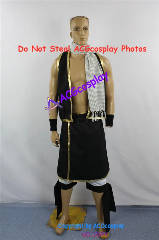 

Fairy Tail Natsu Dragneel Cosplay Costume acgcosplay include belt