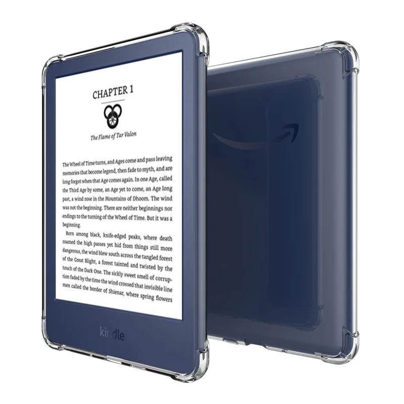 Per Aamazon Kindle 2022 Custodia Paperwhite 6/7/10/11Th Cover Tpu Back Shell Per Kindle Oasis 2/3 Fire Hd10 Hd8 Plus 2022 Scribe