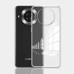 Silicone Soft Clear Shockproof Phone Case Cover for Cubot Note 20 (Clear)