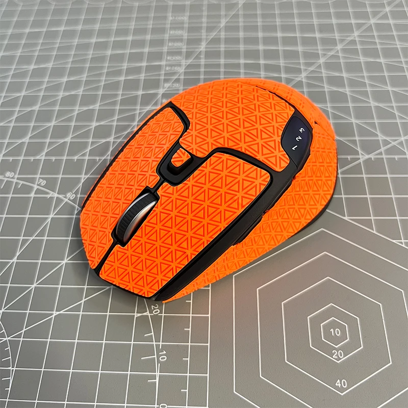 마우스 그립 테이프 스케이트 Logitech M720 Professional Non Slip Lizard Skin Suck Sweat Pad 용 수제 스티커
