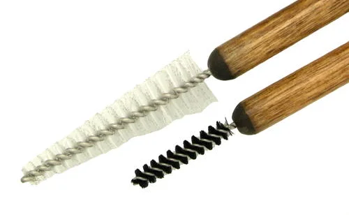 유리구슬 내부 구멍 청소용 특수 브러시