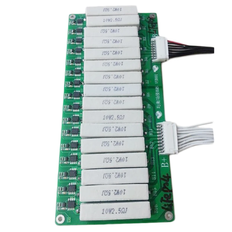 1A Balance board passivo 4S 8S 16S li-ion LiFePO4 batteria al litio BMS equalizzatore 12V 24V 48V 60V 18650 26650 21700 32650 celle - immagine 2