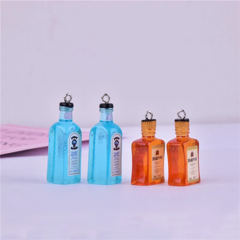 Resin Jewelry Accessories Bottle Diy Charm Pendant Fashion Charms