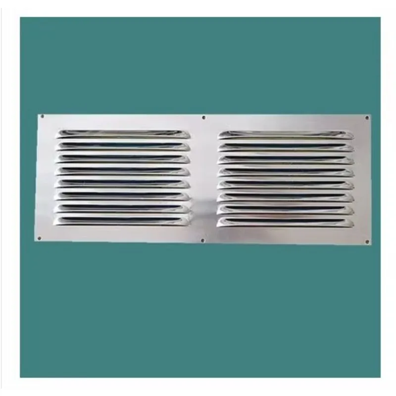 Aluminum Air Vent Ventilator Grille Undereave Under eave Louvers 304 Stainless steel Copper Rain