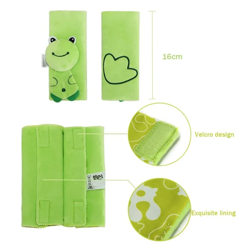 Baby Car Seat Straps Cover Shoulder Pads Belt Covers for All Seats Pushchair Stroller