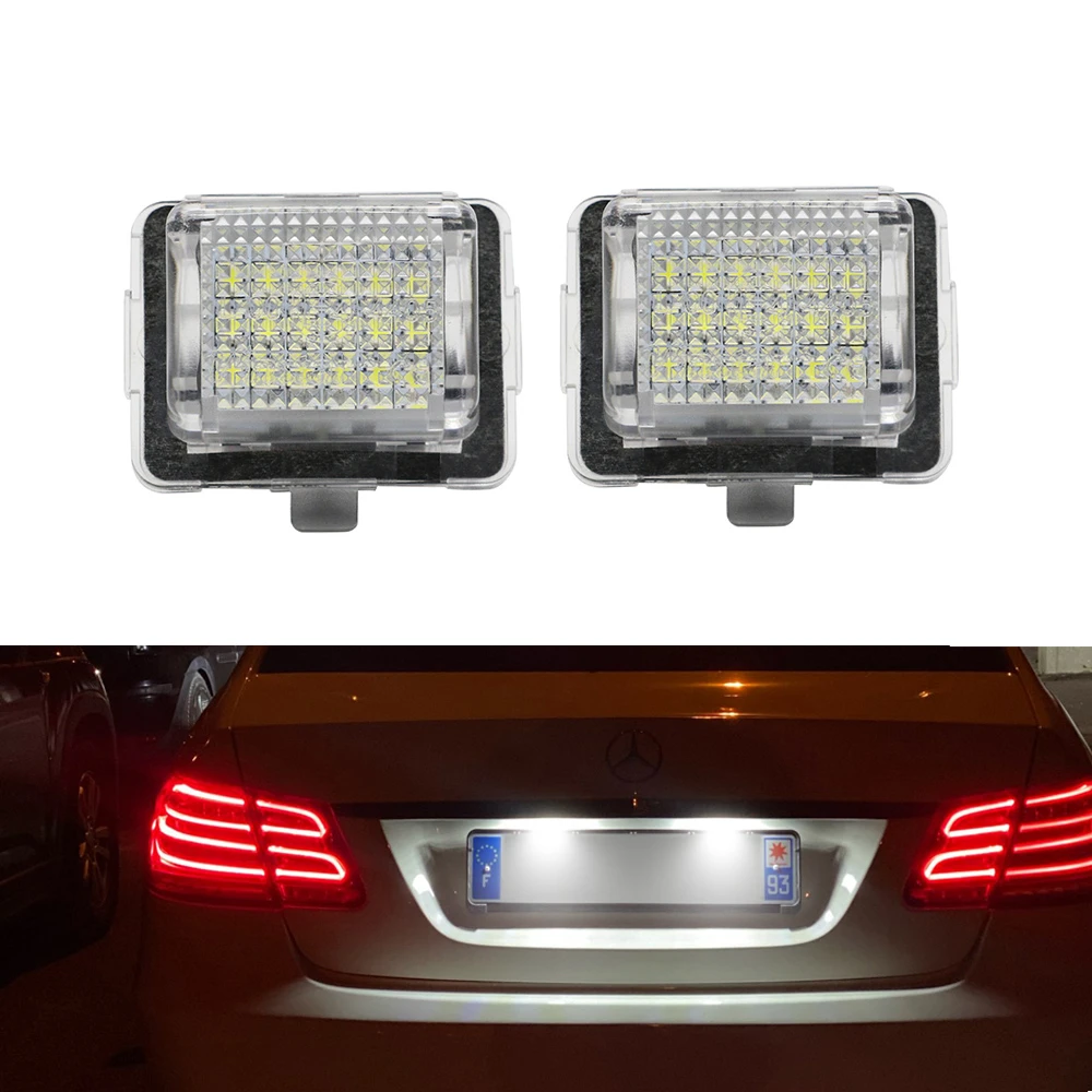 LED License Number Plate Light For Benz E Class W212 S212 W207 A207 C