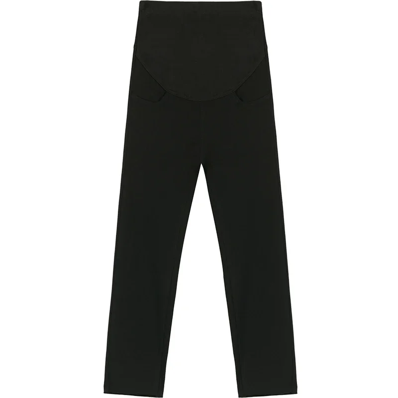 Spring Thin Cotton Linen Maternity Pants Casual Belly Clothes for Pregnant Women Pregnancy Business Trousers Wear Woman 5