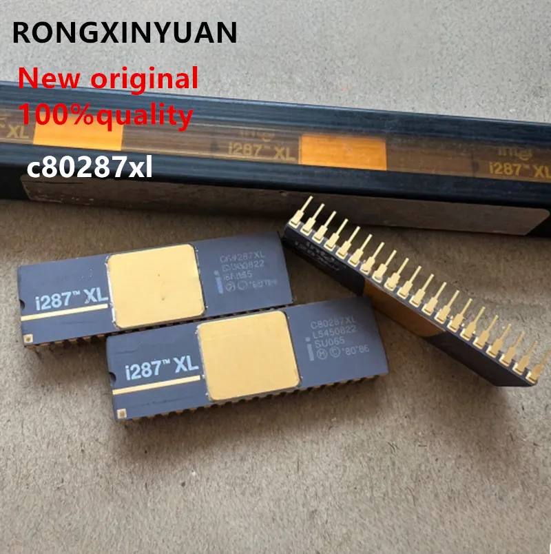 Neuer Original C80287XL 8-Bit Numerischer Prozessor I287XL Ältere CPU