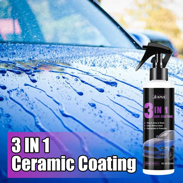 Ceramic Coating 3 In 1 Quick Coating Spray High Protection Auto Nano Polishing Spraying Wax Car Paint Scratch Repair Remover 1