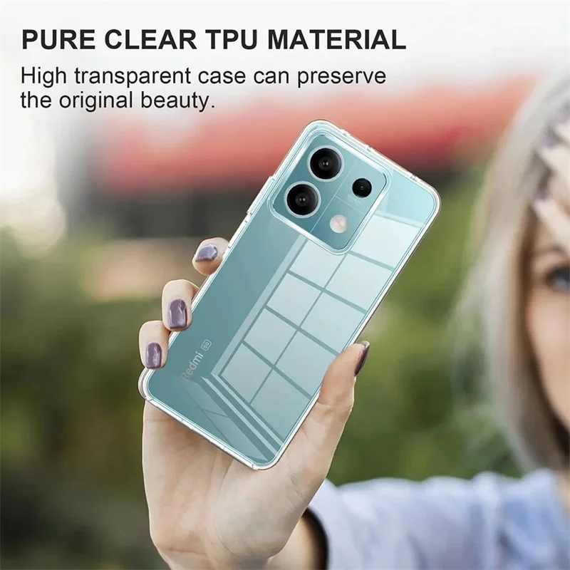 Premium 360° Full Silicone Clear Body Case – 3-in-1 Protection