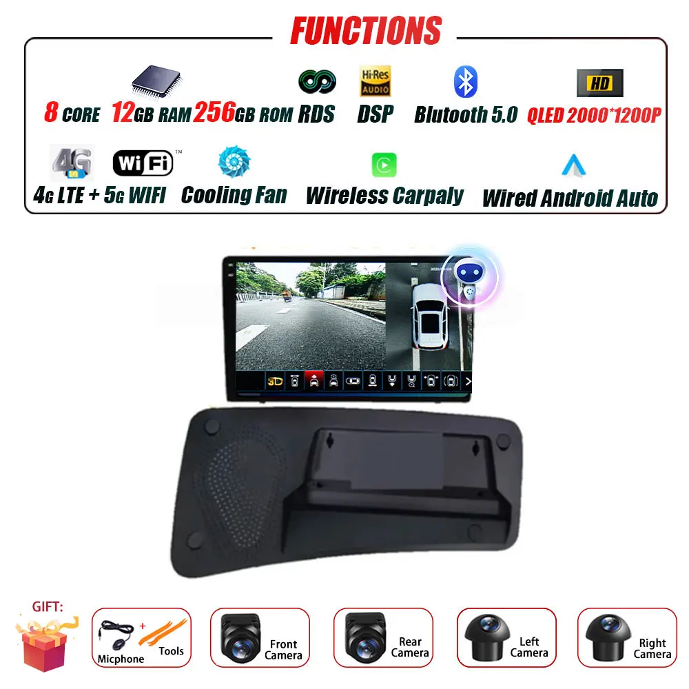 D3 12G 256G 360CAM
