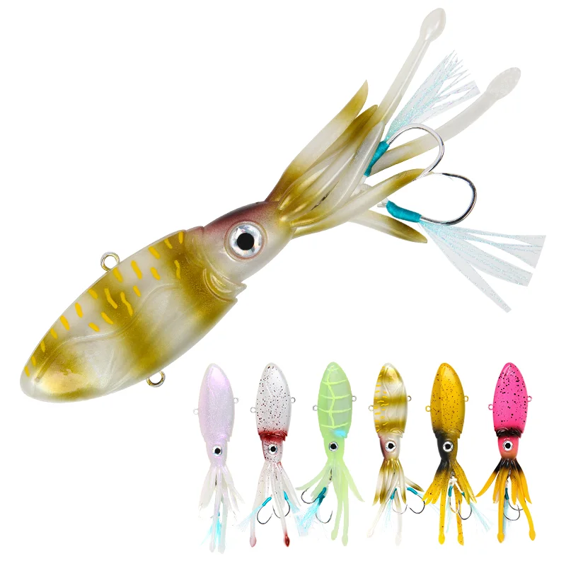 Octopus Squid Skirt Saltwater Bait 2