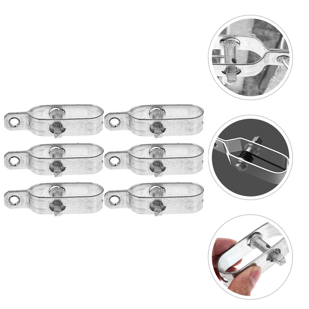

Fence Wire Tensioners Garden Steel Reusable Metal Wire Tightener for Farm Adjusting Rope Fixed Tensioning Cable Chain