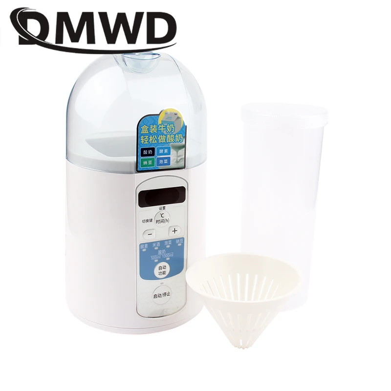 Electric Yogurt Maker Multifunction Temperature Adjust Automatic Natto Enzyme Fermenting Machine Leben Caspian Yoghurt Fermenter