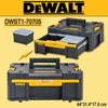 Dewalt DWST1-70705 T-Stak III Single Deep Drawer Storage Box with 6 Storage Totes Truly Strong and Durable Tool Storage Box 1