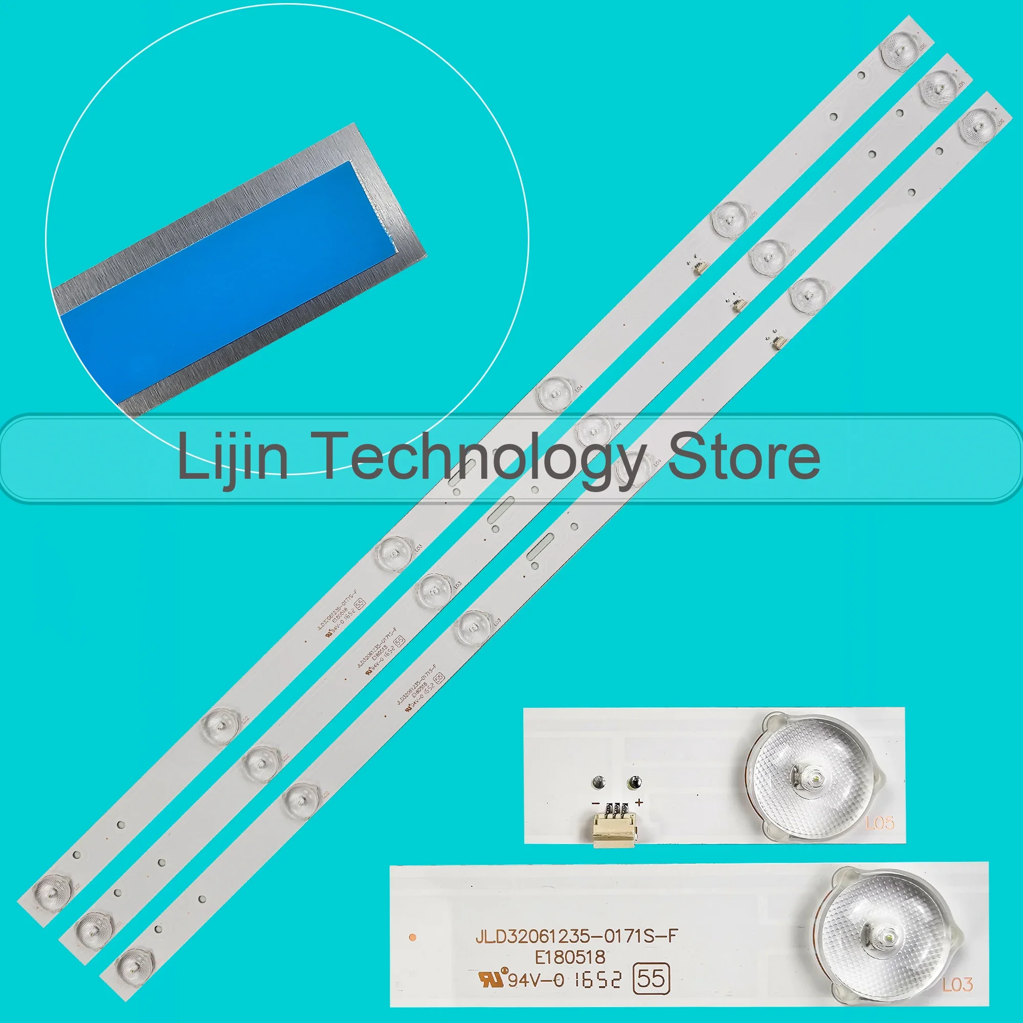 Светодиодная лента подсветки для LEA-32B49P STV-LC32T440WL LEA-32B49P LE3202W 32LEE30T2 HDLED32A8 JL.D32061235-017IS-F