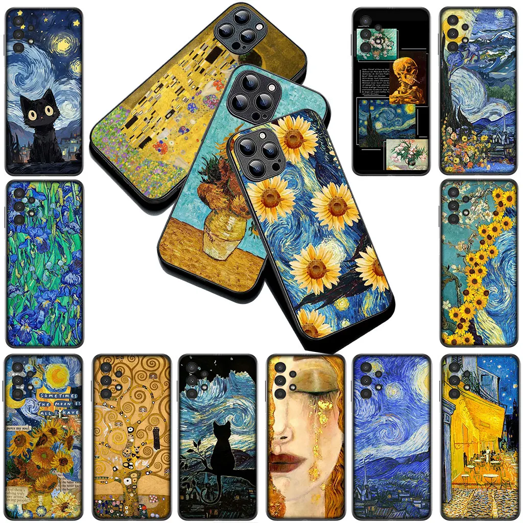 Starry Night Van Gogh Sky Art Phone Cover