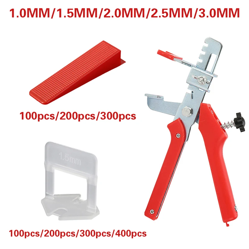 Precision Tile Leveling System Kit - 701 PCS with Wedges and Spacers for Perfect Flooring and Wall Alignment
