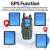 Baofeng UV-21 GPS Walkie Talkie Portable Long Range Mutli-Band Wireless Copy Frequency Type-C Charger Radio Upgrade UV17 PRO 2
