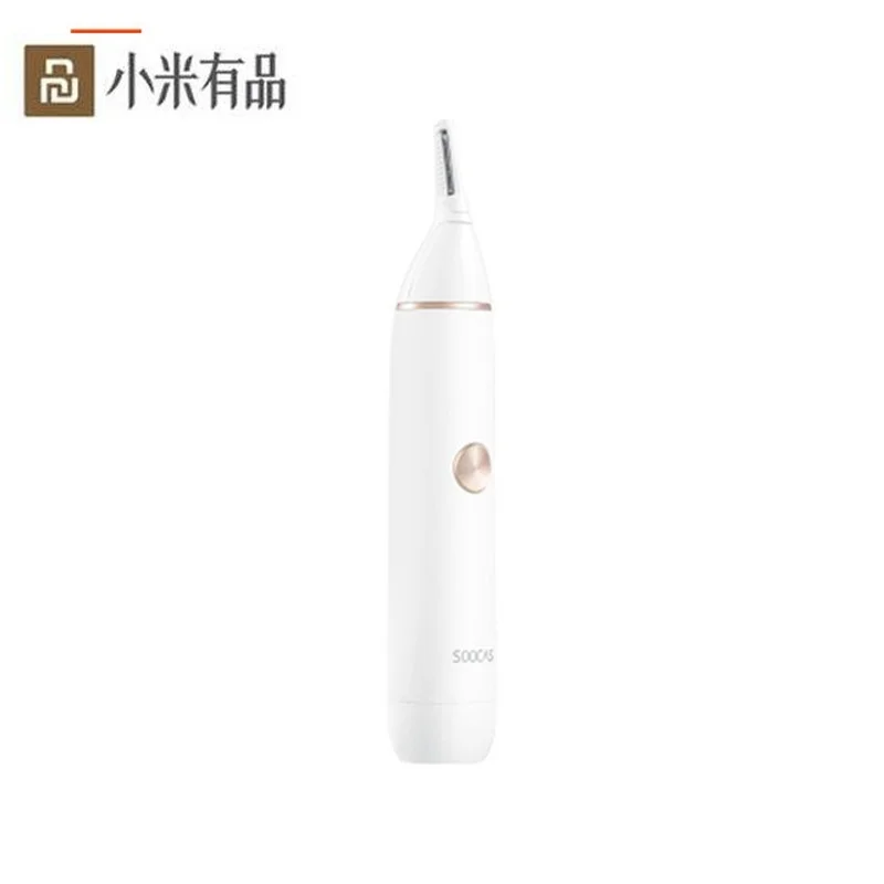 Soocas IPX5 Antiwater Nose Hair Trimmer Eyebrow Clipper Sharp Blade Cordless Nasal Cleaner Men Women Face Hair Cutting for Men 4
