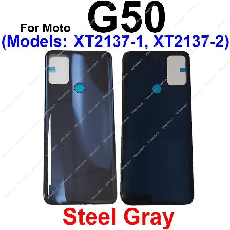 Motorola Moto G10 G20 G30 G50 G60 G50 5G 배터리 후면 케이스 하우징 커버 용 배터리 도어 하우징 유리 커버