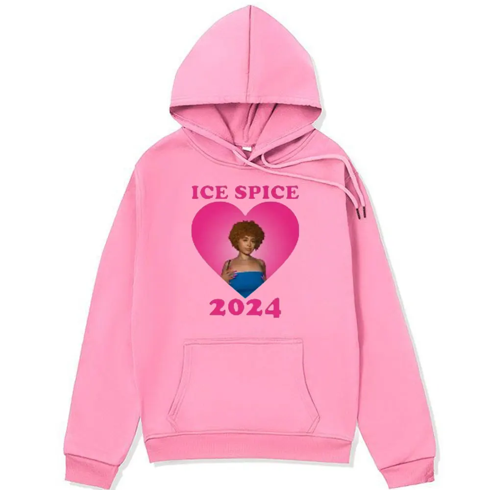 Rapper Ice Spice Certified Munch Hoodie Men Women Clothes Vintage Gothic Harajuku Sweatshirts Streetwear Long Sleeve Hoodies