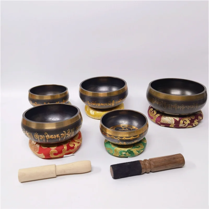 

Nepal Tibetan Buddhism Singing Bowl, Hammering Meditation Bowl, Yoga, Buddhist Sound Therapy, Copper, Religious Supplies, Gifts