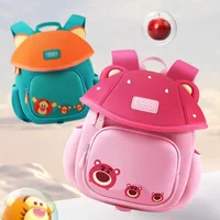Disney TSUM TSUM Kindergarten Baby Backpack Children Girls Boy Cute Organize Backpacks Cartoon Mary Cat Tigger Princess Elsa 2
