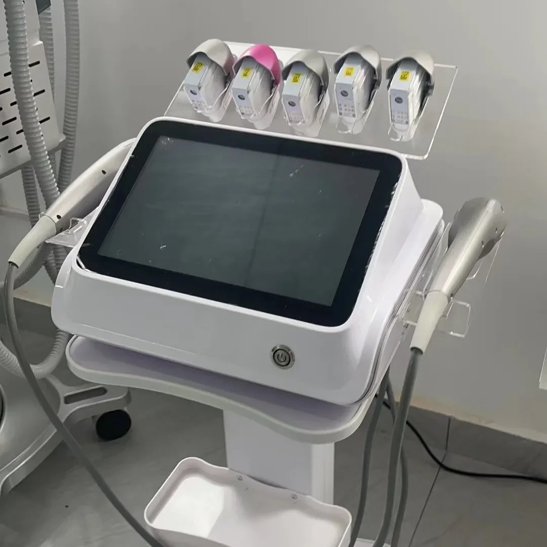 Appareil HIFU 7D, appareil à ultrasons, radiofréquence RF, EMS, soin de la peau, appareil amincissant, adapté aux salons de beauté.
