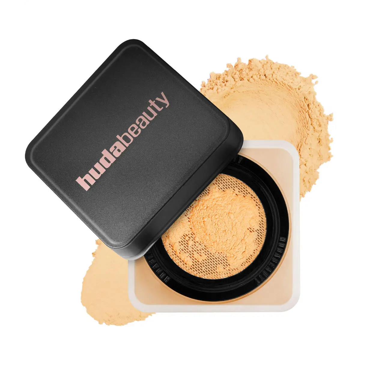 Huda Beauty – poudre à réglage délicat, durable, sans perte, contrôle du maquillage, verrouillage de l'huile, humidité, créer un maquillage de Base zéro pores