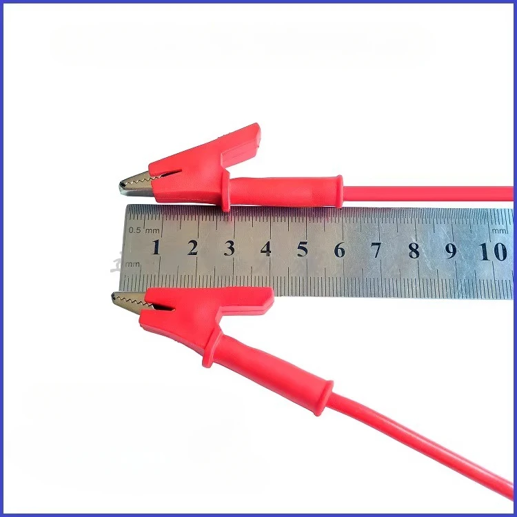 bracadeira eletrica isolados teste chumbo cabo par 2pcs 03