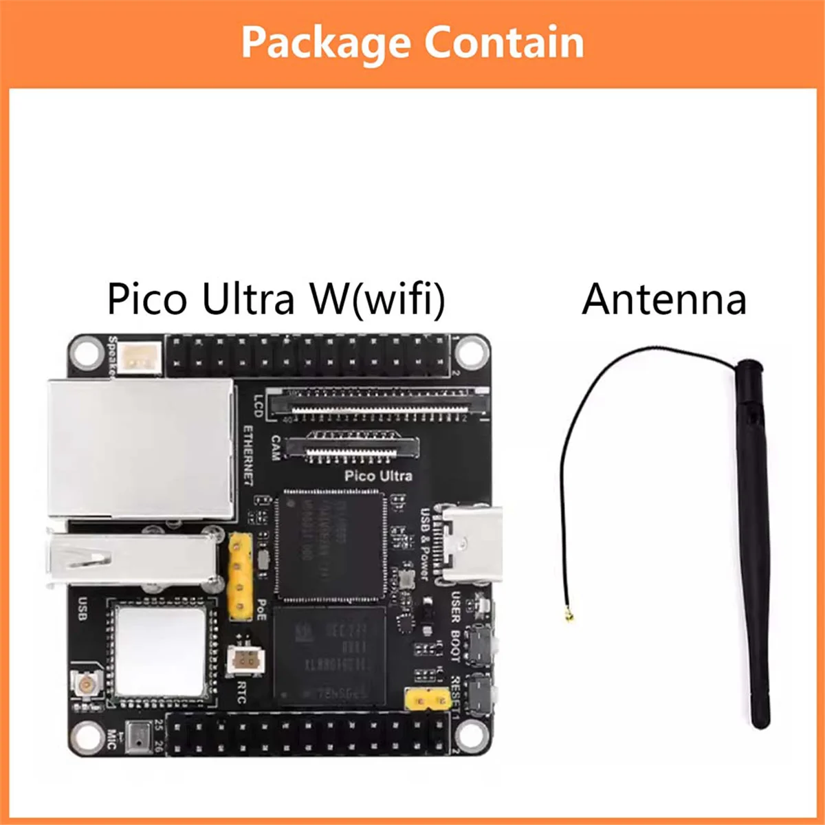 울트라 WiFi 개발 보드용 A64I RV1106 RISC-V Linux WiFi6+BT5.2 8G EMMC는 PoE 이더넷 전원 공급 장치를 지원합니다.