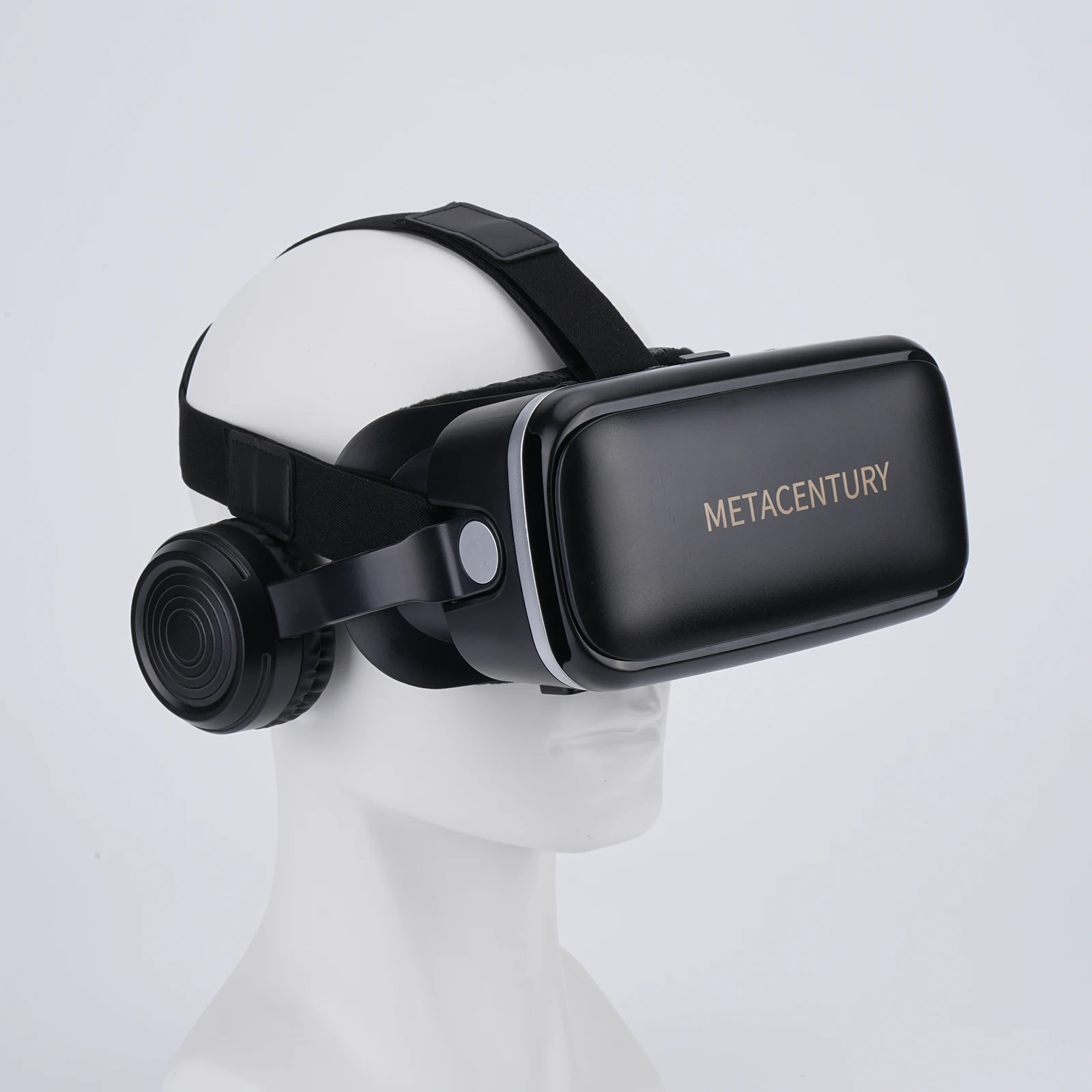 

METACENTURY VR Virtual Reality Box Stereo Full Screen Visual Wide-Angle VR Glasses Compatible with IOS Smartphone