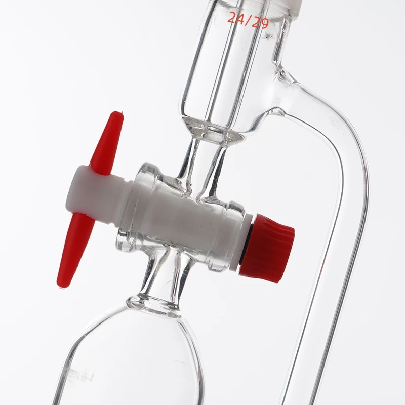 100ML 실험실 고품질 PTFE 정압 표준 입 24*29 깔때기 원통형 드립 깔때기