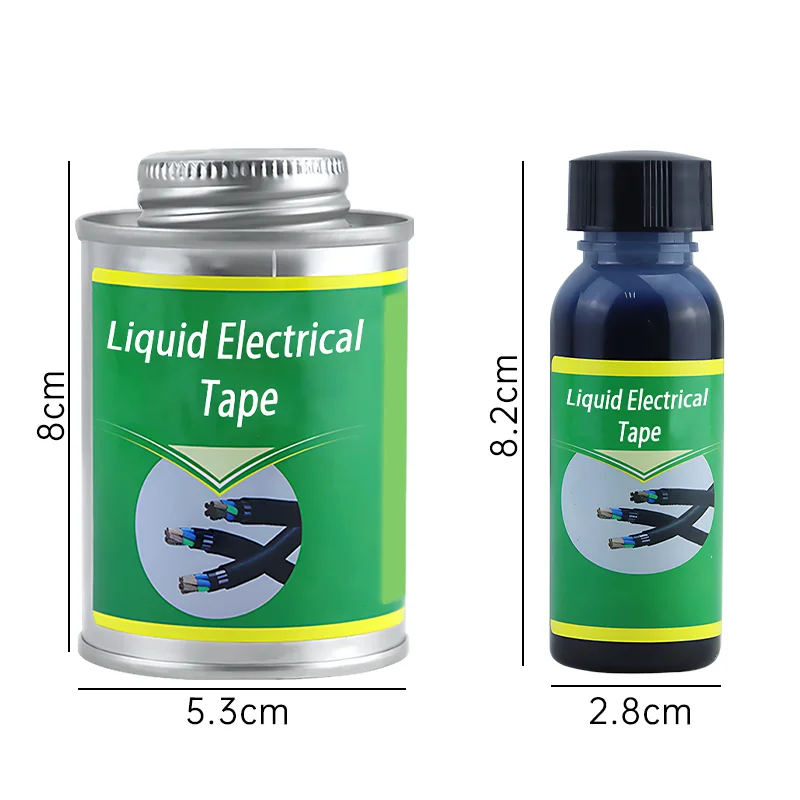 Liquid Tape 30/50/125ml Electrical Waterproof Insulating Tape Repair Electrical Wire Cable Liquid Insulation Paste Fix Line Glue