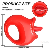 Zunge lecken Klitoris Vibrator für Frauen Brustwarzen Klitoris Stimulator Weiblicher Masturbator Blowjob Simulation Sexspielzeug für Frauen 4
