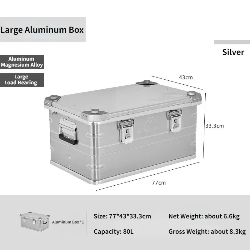 Aluminum Outdoor Storage Box 6