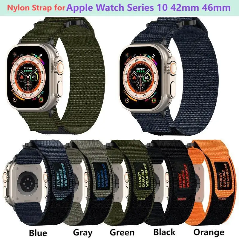 Loop Nylon Watch Band - Premium Silicone Bracelet