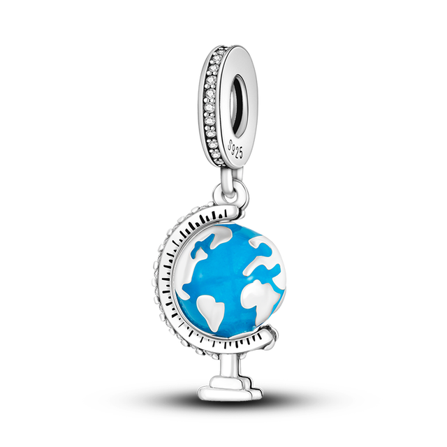 Sterling Silver New charm Fit Original Pandora charm bead Pendant trunk Charm Bracelet Necklace Trinket Diy Women Jewelry