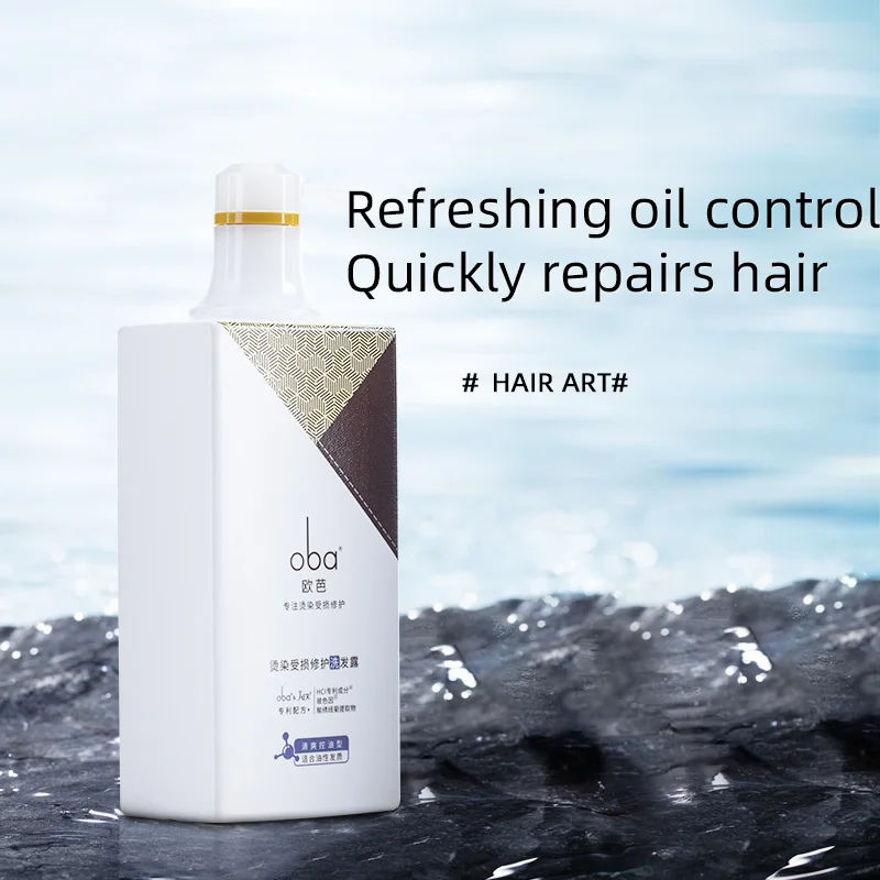 Oba Professional Salon Shampoo Repair Damaged Frizz Dandruff Hair Care Moisturizing Anti Static Improve Gloss Natural Shampoo